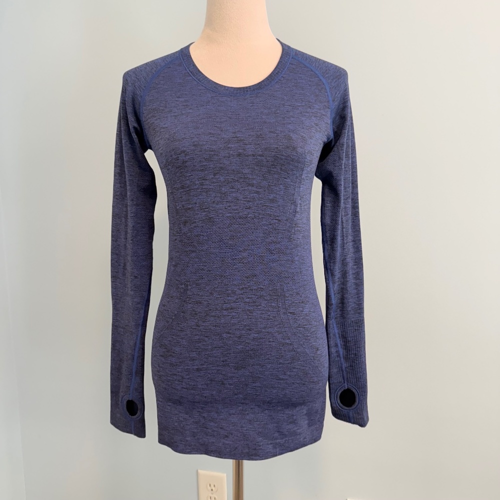 Lululemon Swiftly Tech Long-Sleeve Shirt 2.0 Hip Length Size Small
